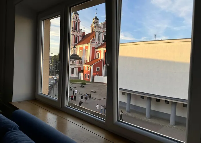Spacious Apartment In Old Town Vilnius Street